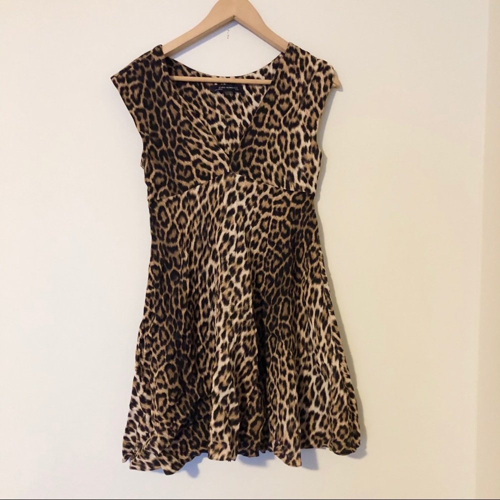 Zara Cheetah Print Dress